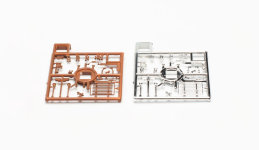 Herpa 051903-002 - H0 - Zubehör Dachträger - chrom/braun